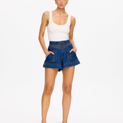 Kivari Celene Denim Short - Indigo — XS/6 - Image 1