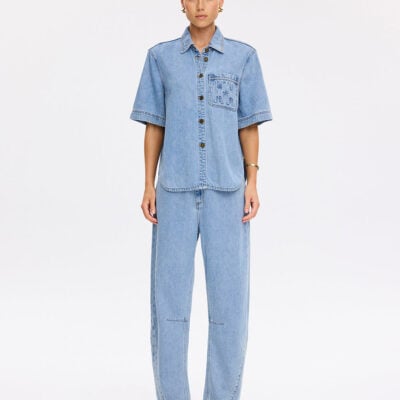 Kivari Ariana Denim Shirt — XS/6 - Image 2