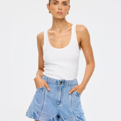 Kivari Laguna Denim Short — XS/6 - Image 1