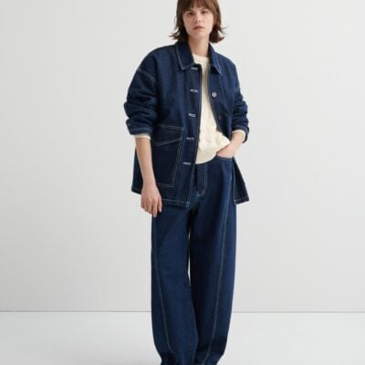 Kowtow Portrait Jacket — indigo-denim - Image 1