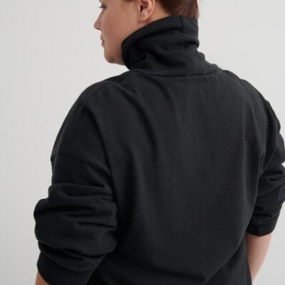 Kowtow Intent Top — charcoal-marle - Image 2