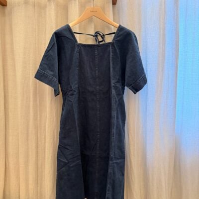 Kowtow Iris Dress — Navy - Image 2