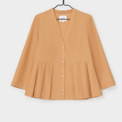 Kowtow Fold Out Shirt — Brown - Image 1