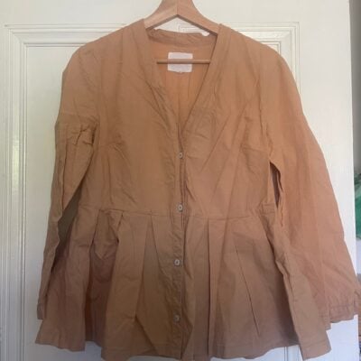 Kowtow Fold Out Shirt — Brown - Image 2