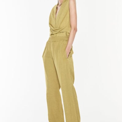 Manning Cartell Final Note Pull On Pant — KHAKI GOLD - Image 2