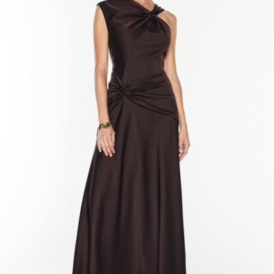 Manning Cartell Your Song Drape Dress — TRUFFLE - Image 1