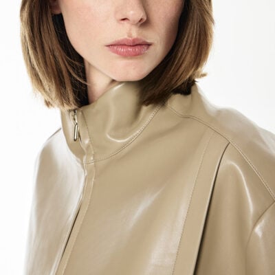 Manning Cartell Major Players Cropped Bomber — TAUPE - Image 2