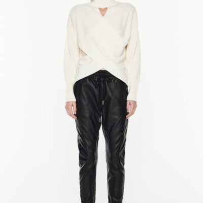Manning Cartell Future Icon Stretch Leather Pant — BLACK - Image 2