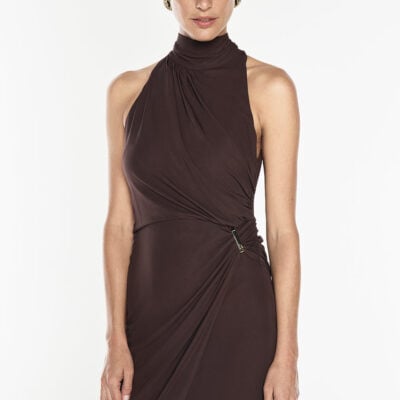 Manning Cartell Sweet Days Halter Dress — MOCHA BROWN - Image 1