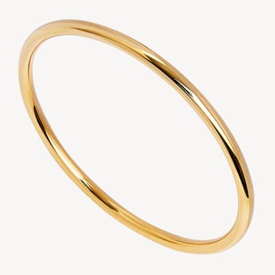 NAJO Simplicity Gold Bangle — Yellow Gold - Image 1