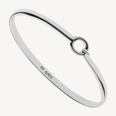 NAJO Oh Honey Silver Bangle — Sterling Silver - Image 1