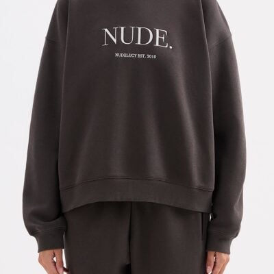 Nude Lucy CARTER CLASSIC SWEAT & WIDE LEG TRACKPANT SET - Image 1
