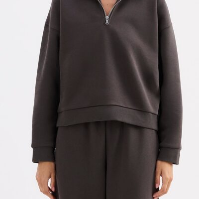 Nude Lucy CARTER CLASSIC ZIP FRONT SWEAT & TRACKPANT SET - Image 1