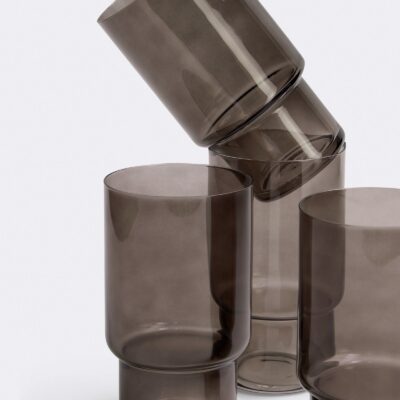 Nude Lucy HIGHBALL GLASS SET OF 4 — Ash - Image 2