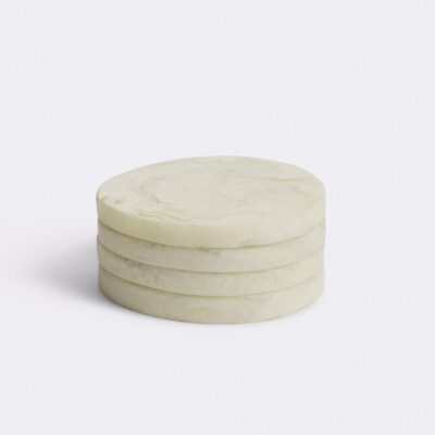Nude Lucy RESIN COASTERS SET 4 — Nougat - Image 1