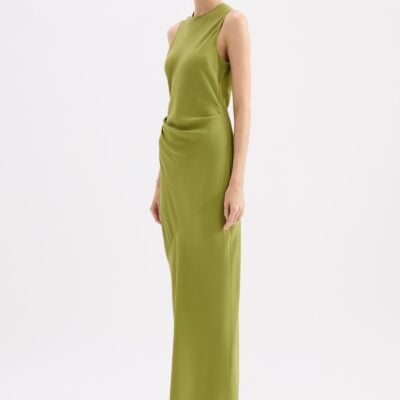 Nude Lucy LUCINE SLIP MAXI DRESS — Cactus - Image 2