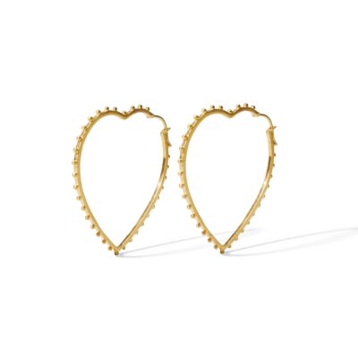 Spell Heart Earrings - Image 2