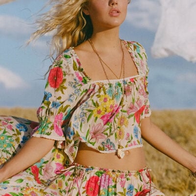 Spell Valley of the Dolls Short Sleeve Blouse — XXS - Image 1