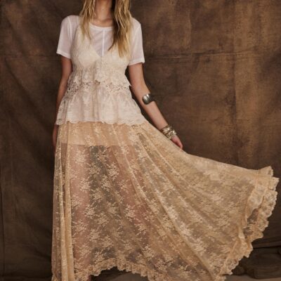 Spell Labyrinth Lace Maxi Skirt — XXS - Image 1