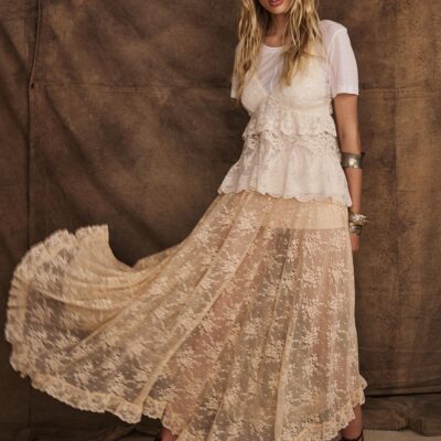 Spell Labyrinth Lace Maxi Skirt — XXS - Image 2