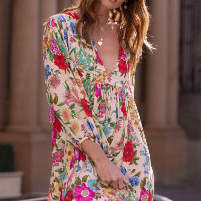 Spell Valley of the Dolls Boho Mini Dress — XXS - Image 1
