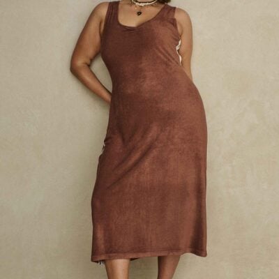 Spell Luciana Terry Maxi Dress — XXS - Image 1