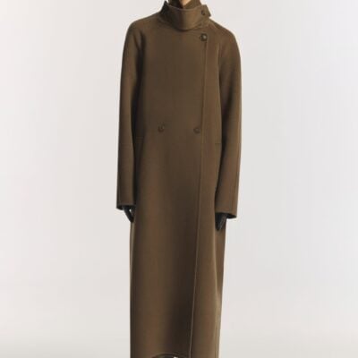 Viktoria & Woods Hemingway Wool Coat — KHAKI - Image 1