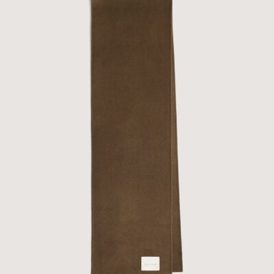 Viktoria & Woods Shield Wool Scarf — KHAKI - Image 1
