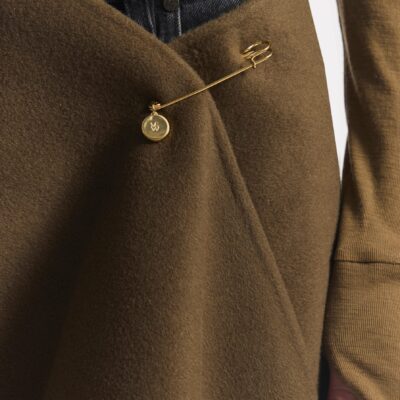 Viktoria & Woods V&W Pin Brooch — 14K GOLD - Image 2