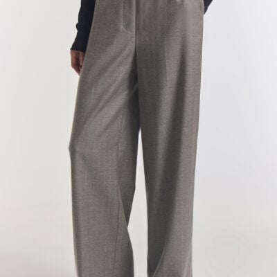 Viktoria & Woods Buckland Wool Trouser — WELSH STRIPE - Image 2