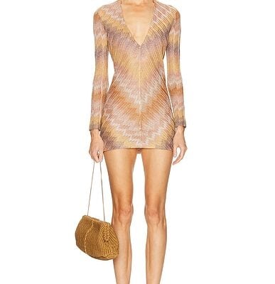 Missoni Long Sleeve Short Dress