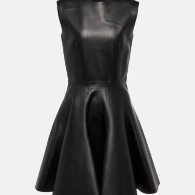 Alaïa Leather Minidress