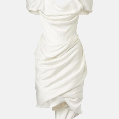 Vivienne Westwood Nova Cora Off-Shoulder Minidress