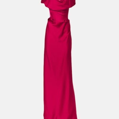 Vivienne Westwood Nova Cocotte Satin Corset Gown