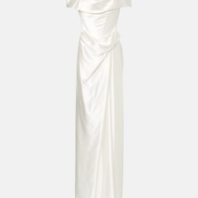 Vivienne Westwood Bridal Mabel Silk Satin Bustier Gown