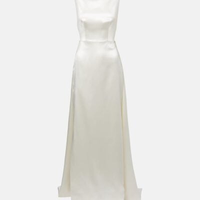 Danielle Frankel Bridal Emerson Silk And Wool Gown