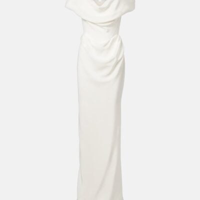 Vivienne Westwood Bridal Nova Cocotte Silk Cady Bustier Gown