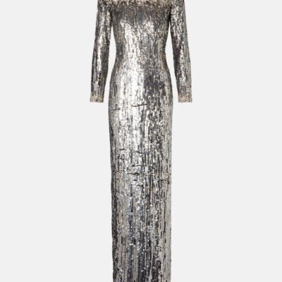 Jenny Packham Marine Sequined Gown