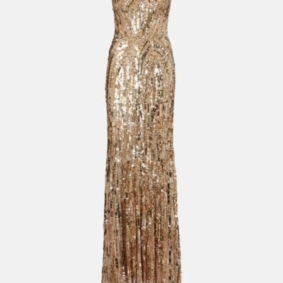 Jenny Packham Euphoria Sequined Gown