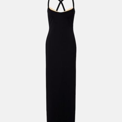 Versace Jersey Bustier Gown