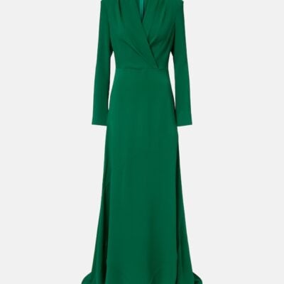 Oscar De La Renta Silk-Blend Gown