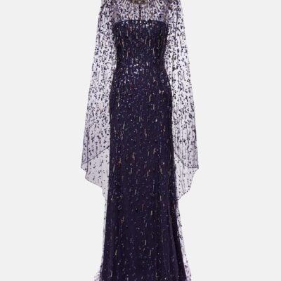 Jenny Packham Hestia Embellished Gown