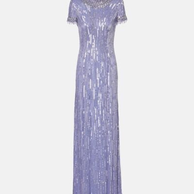 Jenny Packham Madelaine Embellished Gown