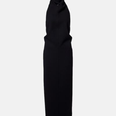 Khaite Roxanne Crêpe Midi Dress