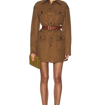 Saint Laurent Mini Shirt Dress
