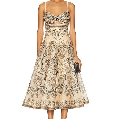 Zimmermann Luna Twist Mini Dress