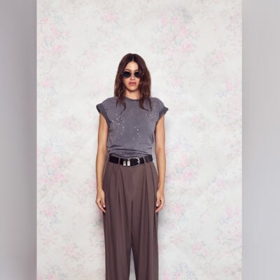 FELLE Tailored Pant With Belt