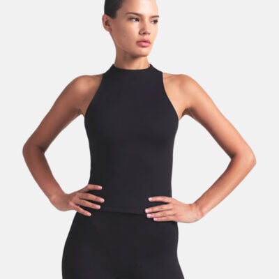 NikeSKIMS Matte Mock-Neck Racerback Tank Top