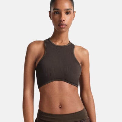 NikeSKIMS Ribbed Seamless Racerneck Bra
