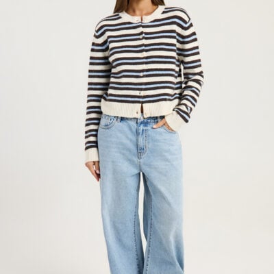 Liido Aster Stripe Knit Cardi